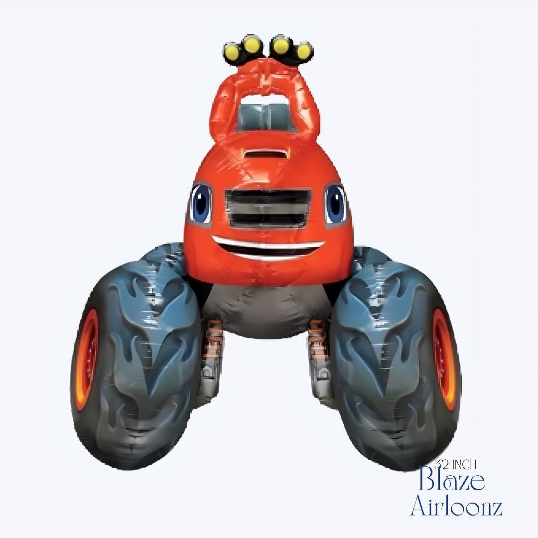 Blaze and the Monster Machines Balloon Bouquet - Anagram Licensed