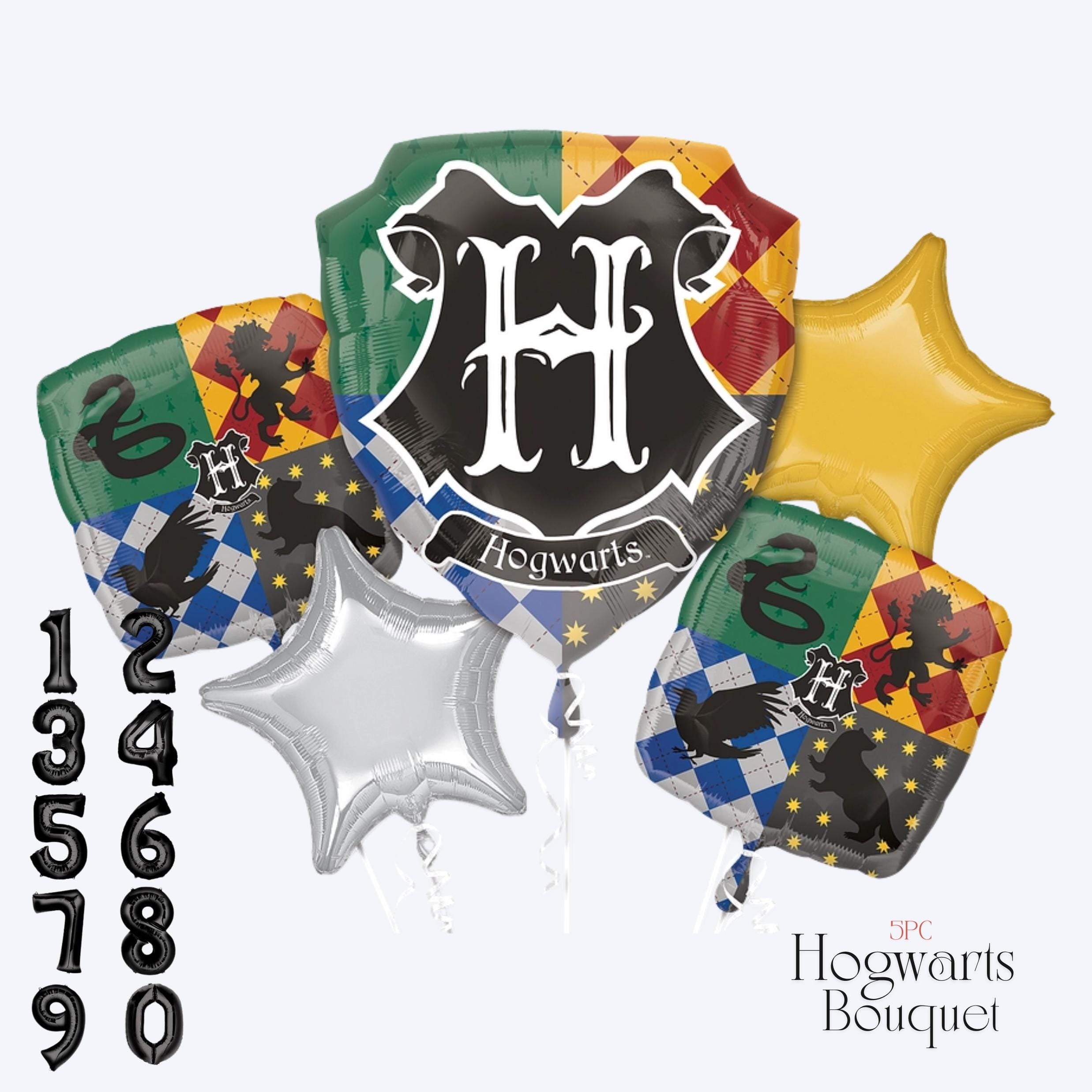 Harry Potter Hogwarts Balloons - Anagram Licensed | Harry Potter Decorations | Hogwarts balloons | Harry Potter birthday | Hogwarts | Wizard