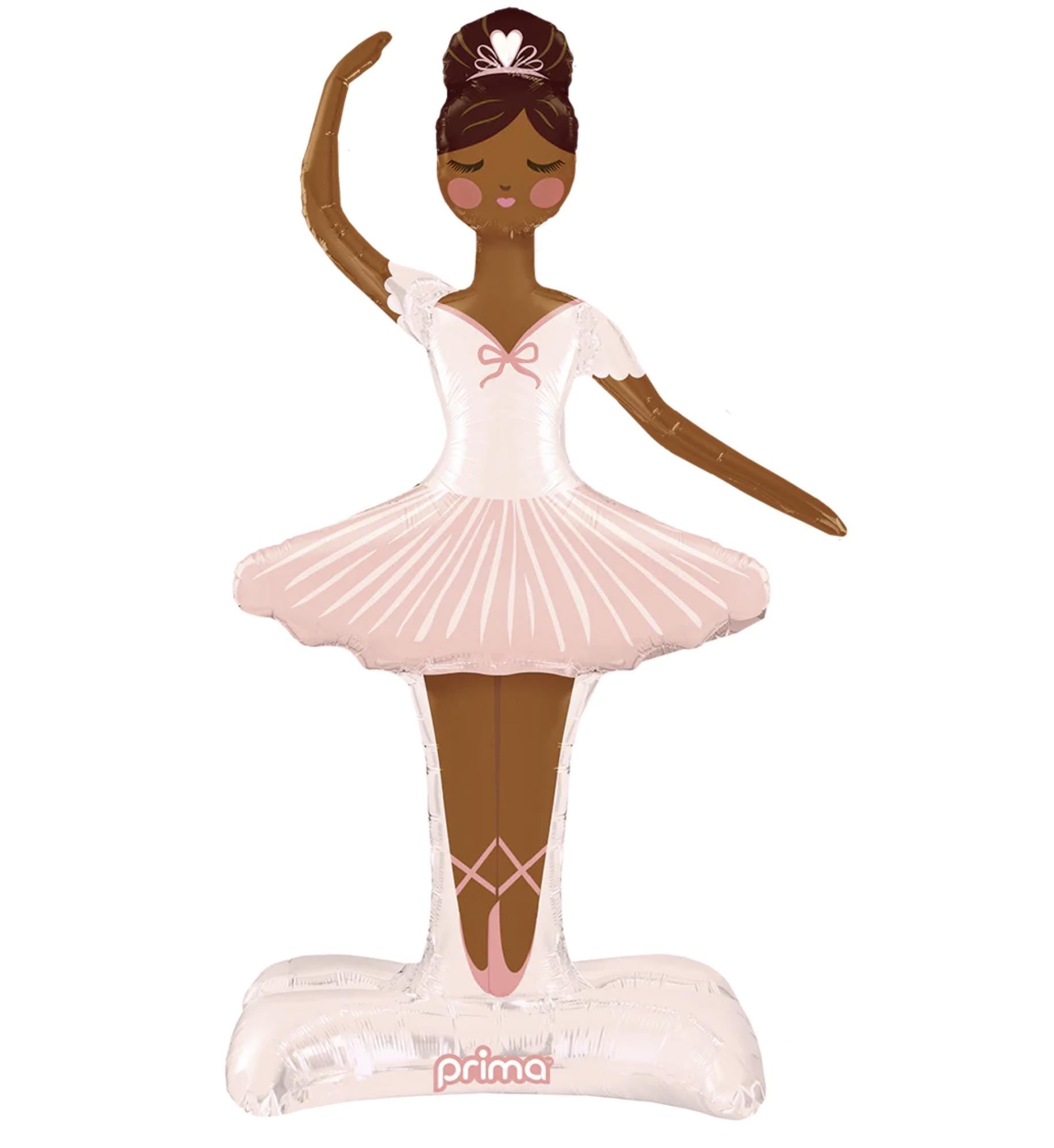 Ballerina Balloons | Ballet themed Birthday | Girl's Dance Gifts | Ballet slippers Balloon | Ballerina decorations | Pink Ballerina Party