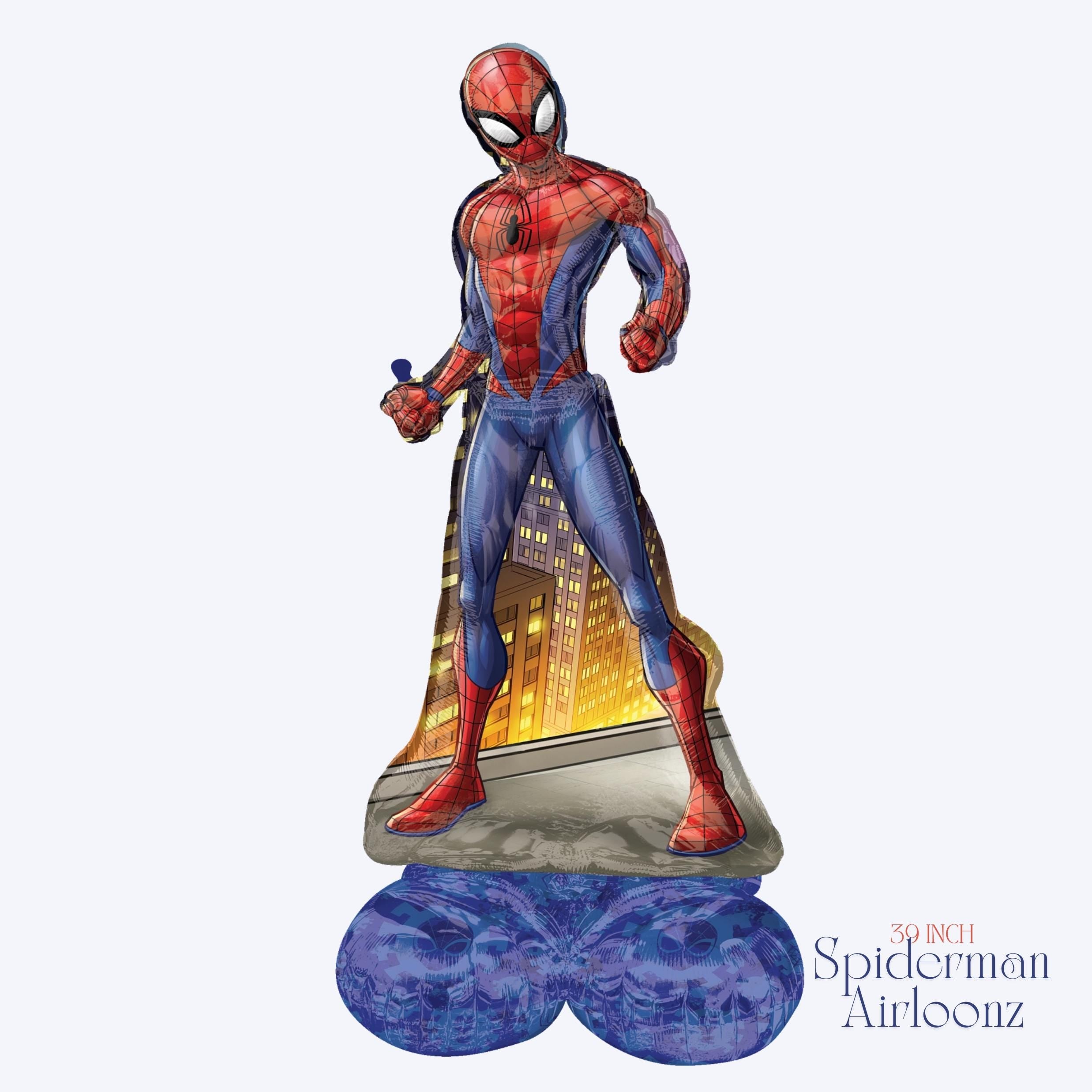 Spidey and Friends Balloon Bouquet | Spidey Balloons & Birthday Decorations | Superhero Party Balloons | Kids Superhero Party Supplies