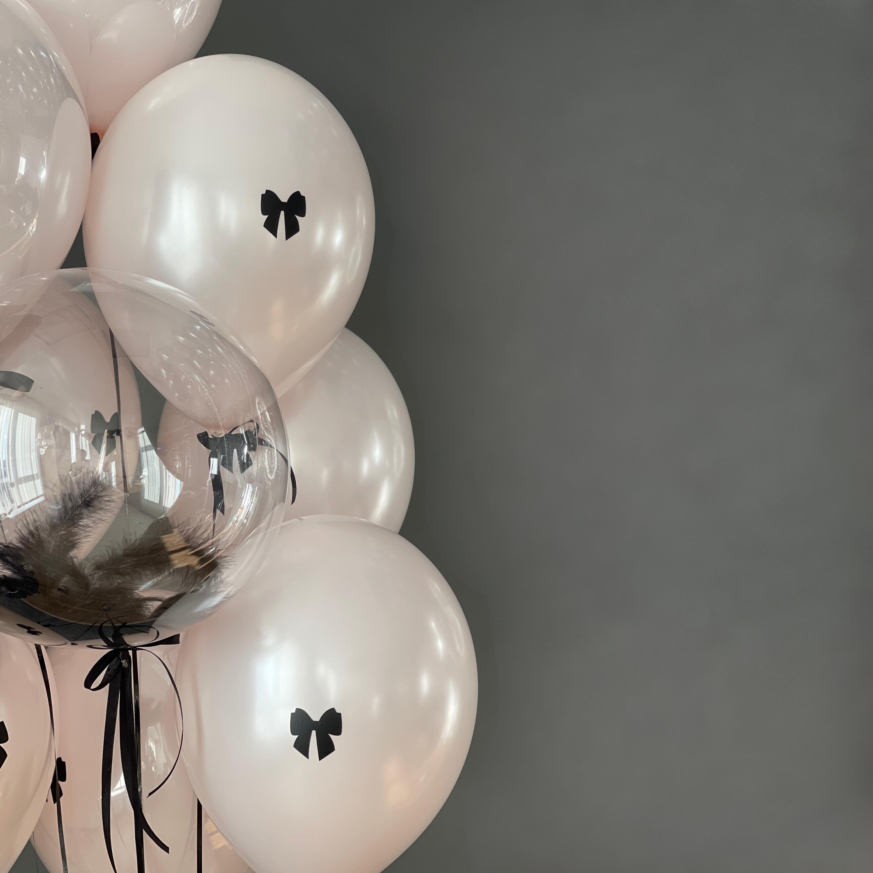 Coquette Bow Balloon Bouquet: Pink Birthday Party Decor