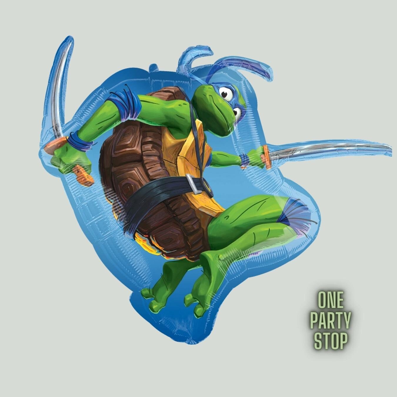 Teenage Mutant Ninja Turtles Birthday Balloons: 5pc TMNT Party Decor