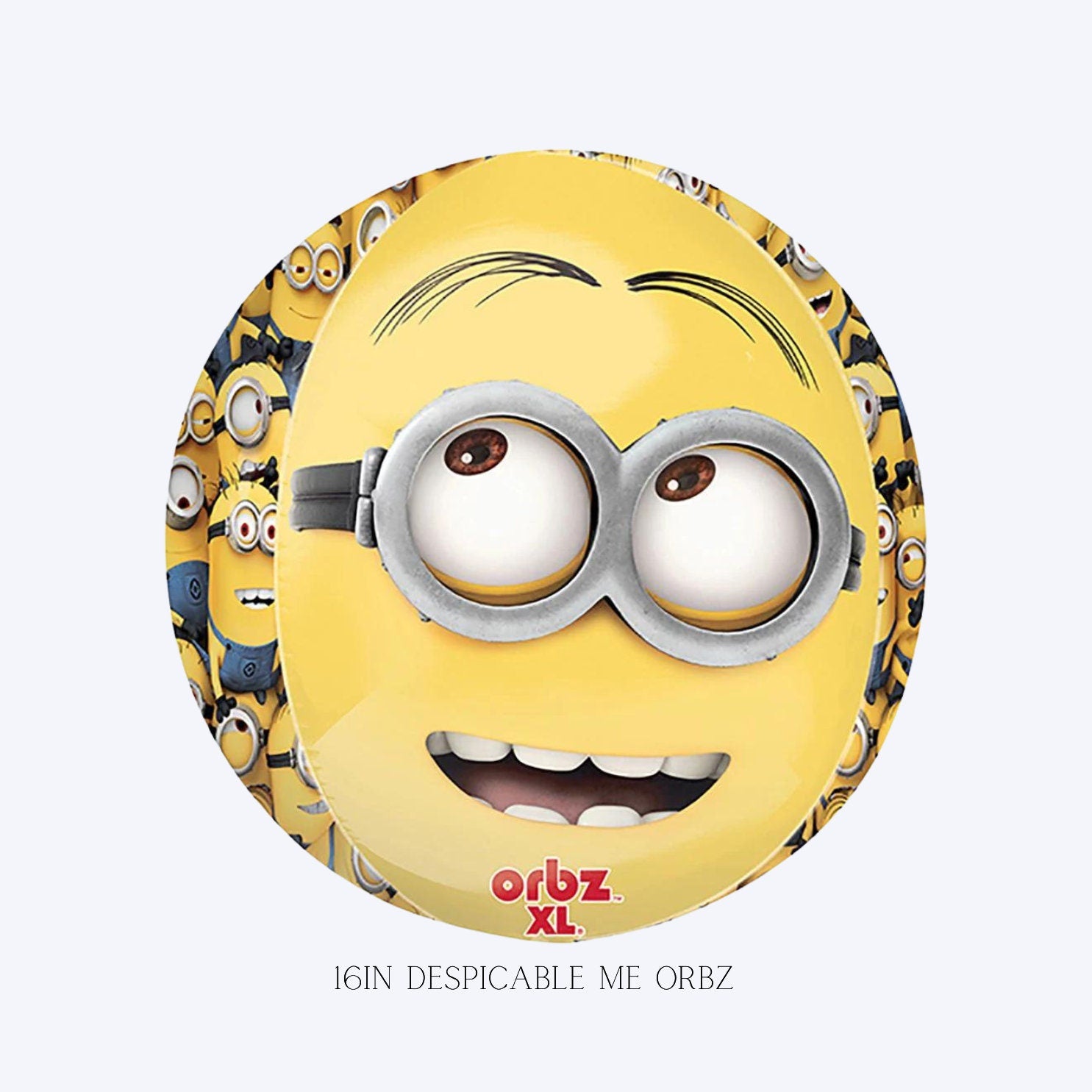 Despicable me Minions Balloon - Anagram Licensed | Minion Balloon Bouquet | Despicable Me Birthday Bouquet | Despicable Me decorations