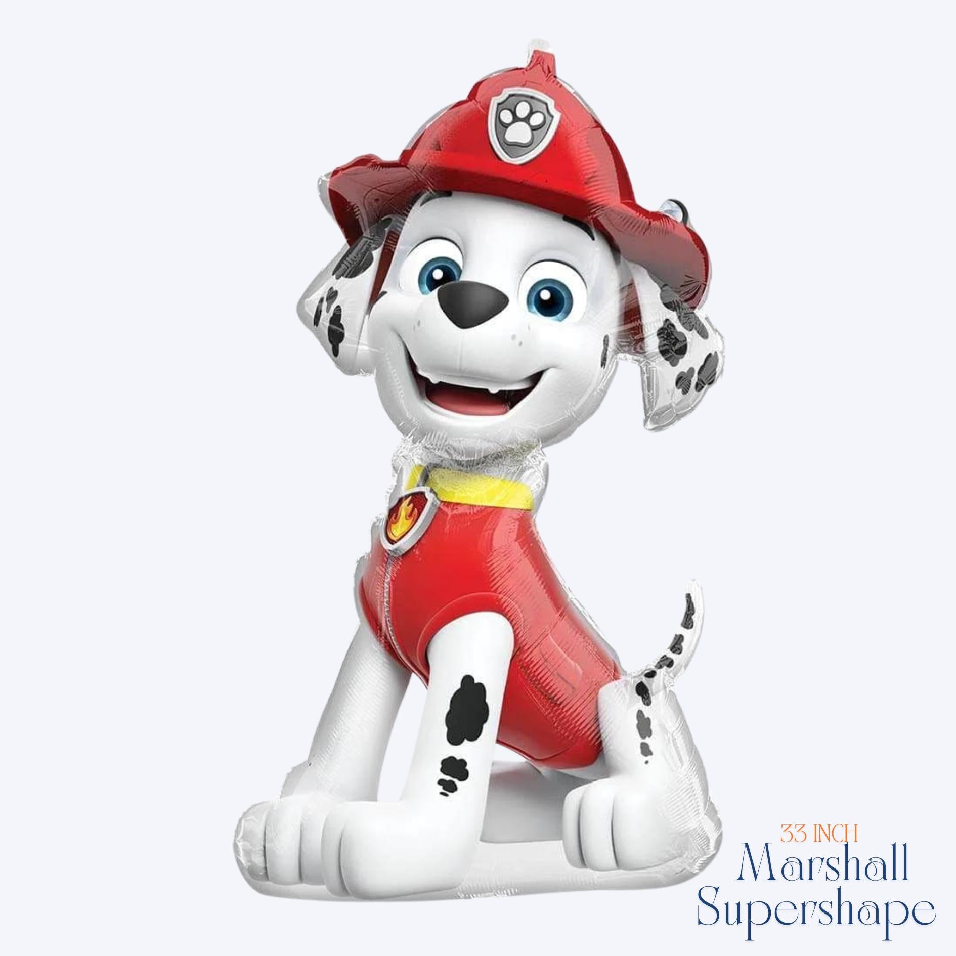 Anagram Licensed | 36" Paw Patrol Rubble | Paw Patrol Balloons | Rubble PAW Patrol Foil Balloon | Paw Patrol Birthday decorations | Rubble