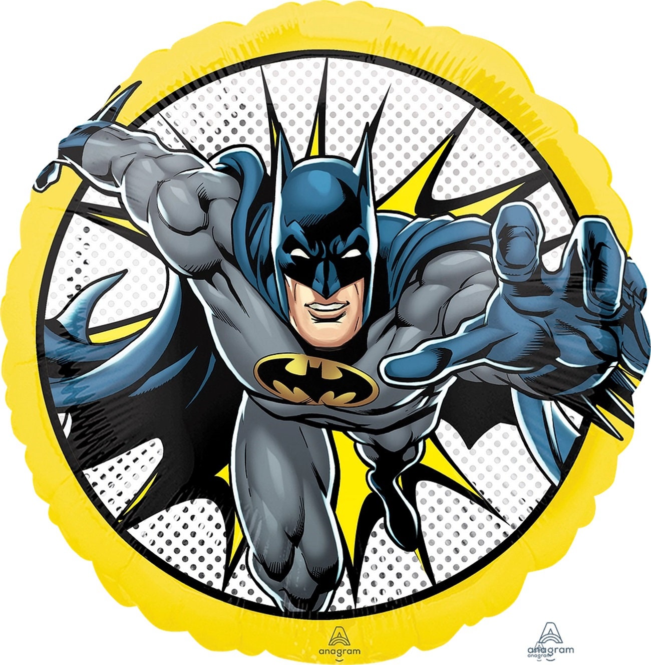 Batman Balloons - Anagram Licensed | Batman Themed Birthday | Birthday Balloons & decorations | Superheroes | Justice League