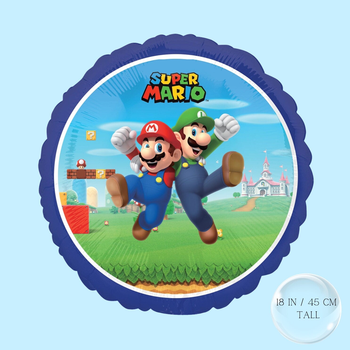 Super Mario Balloons - Anagram Licensed | Mario and Luigi | Nintendo Games Balloons | Birthday Balloons | Video Games