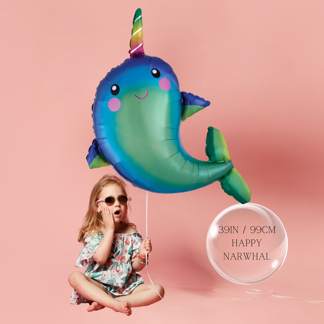 Shark Balloons | Sea Creatures | Ocean Buddies | Baby Shark | Sea Animals | Sea Friends | Ocean Animals | Narwhal Balloon | Hammerhead Shark