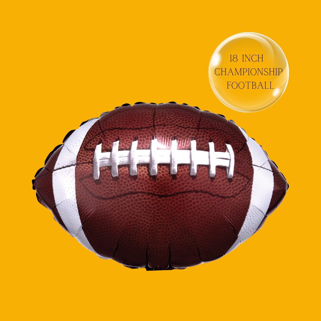 Football Goal Post Balloon - Anagram Licensed | Game On Football Balloons | American Football Birthday | Sports Birthday | Tailgating Party