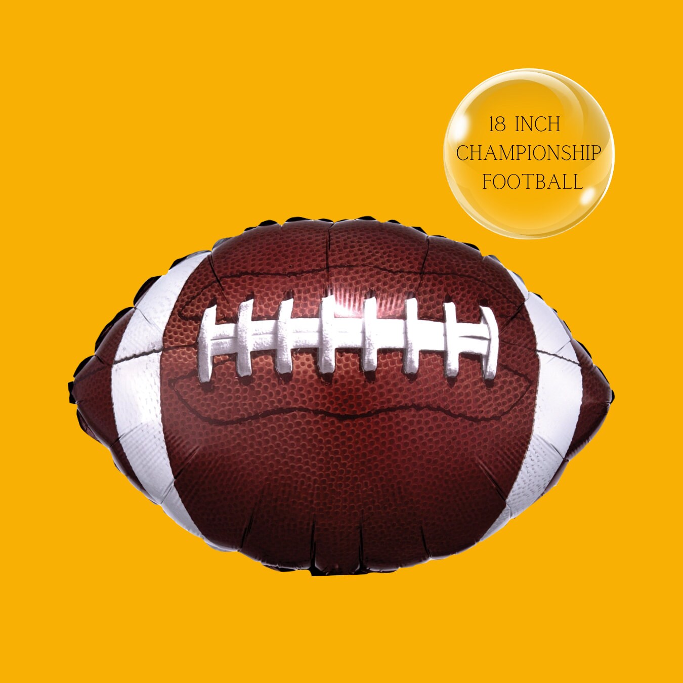 Football Goal Post Balloon - Anagram Licensed | Game On Football Balloons | American Football Birthday | Sports Birthday | Tailgating Party