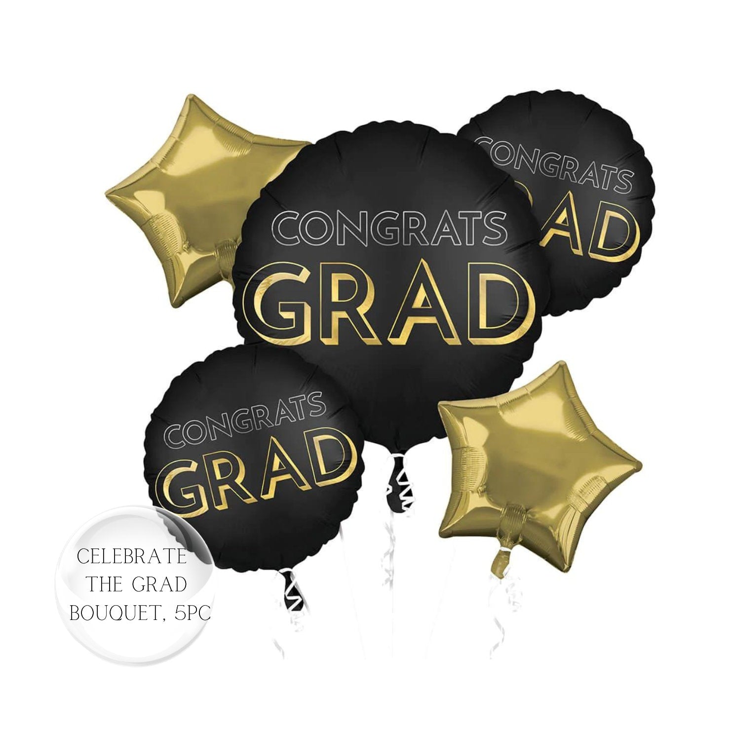 Graduation Balloons | Sprinkle Confetti Balloons | Graduation Party | Graduation Decoration | Congratulations Graduate | Graduation Cap