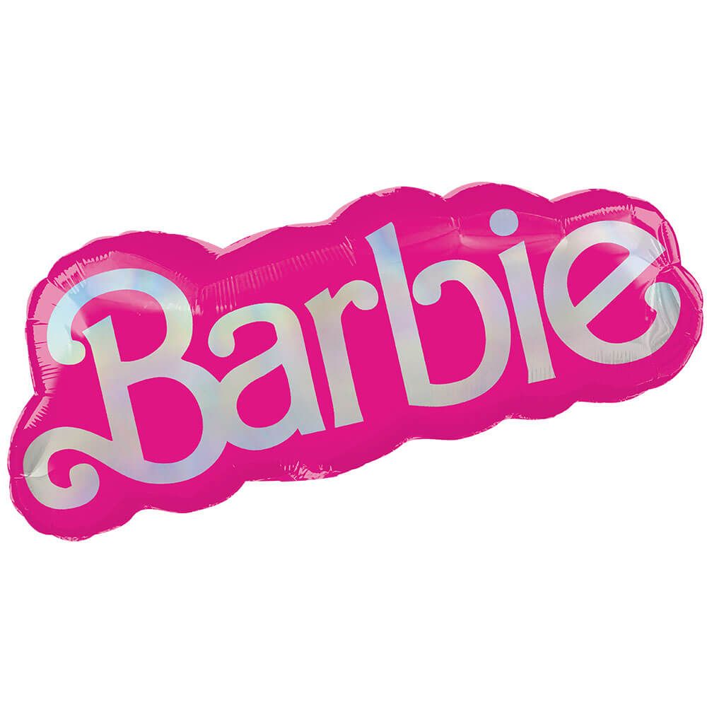 Barbie Balloons | Barbie Balloon Bouquet | Malibu Barbie Helium Balloons | Malibu Beach Barbie Balloons | Barbie Party Decorations | Pink