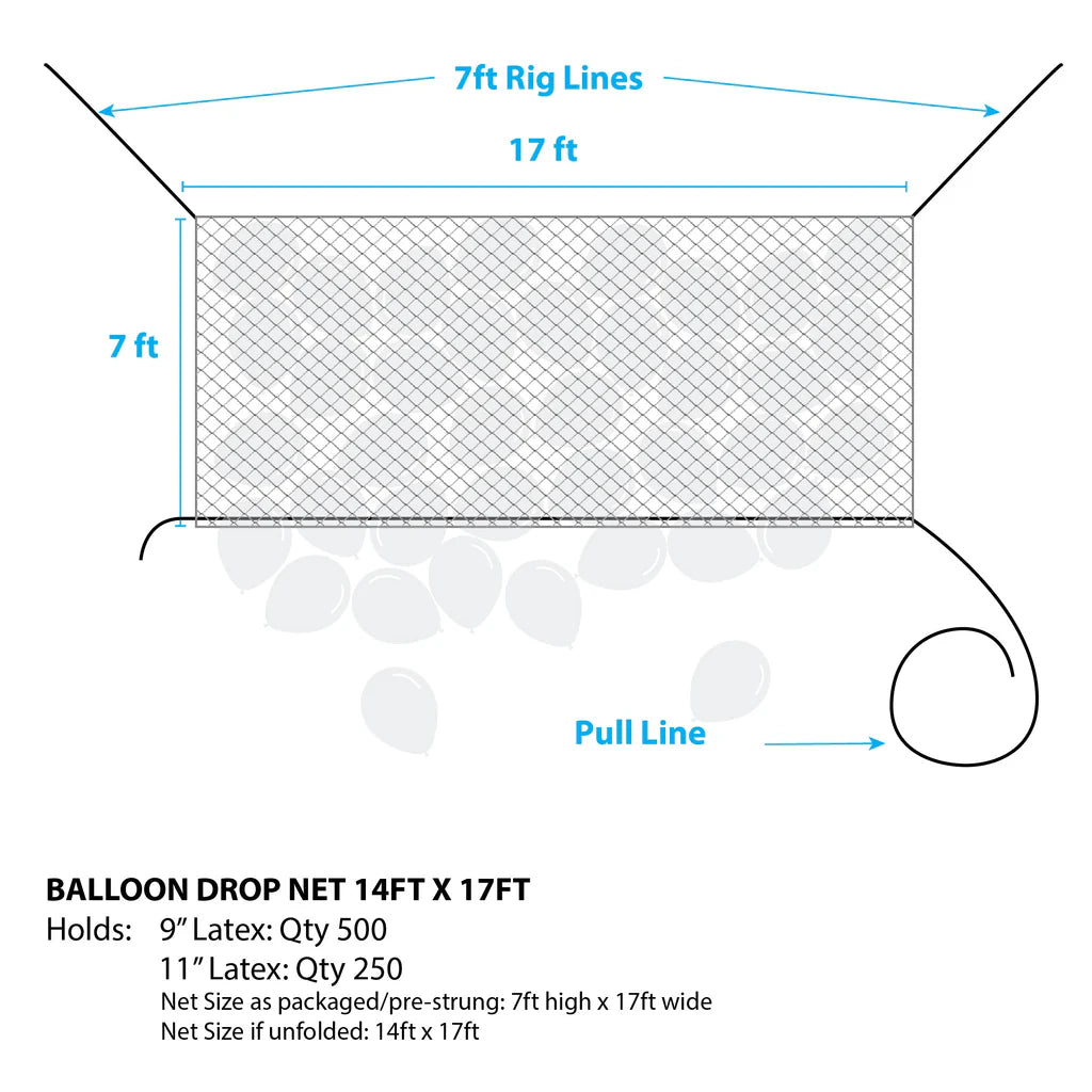 BALLOON NET PRE-STRUNG™ - 17ft x 7ft