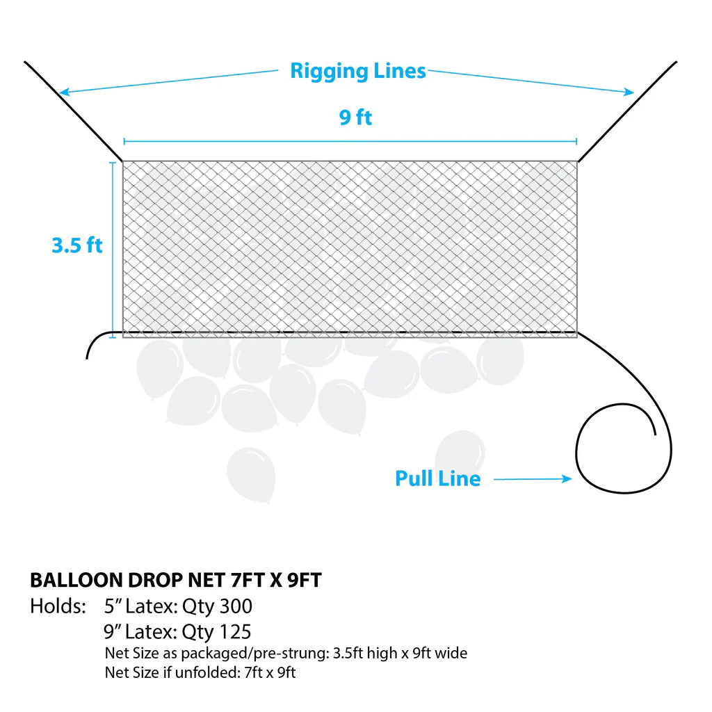 BALLOON NET PRE-STRUNG™ - 9ft x 3.5ft