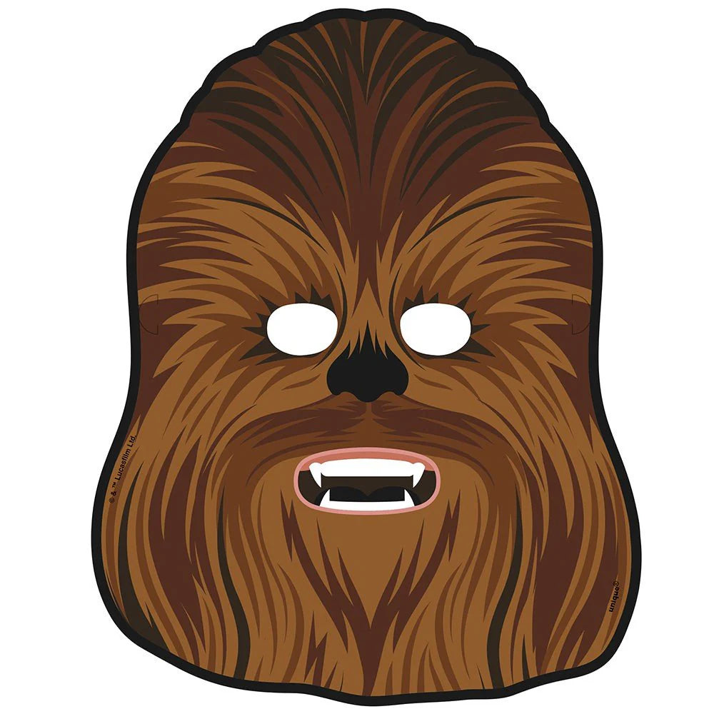 STAR WARS CLASSIC PARTY MASKS (8 PK)