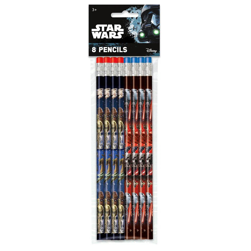 STAR WARS PENCILS (8 PK)