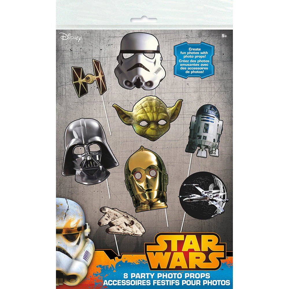 STAR WARS PHOTO BOOTH PROPS (8 PK)