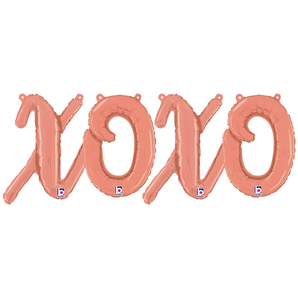 XOXO - BETALLIC SCRIPT LETTERS KIT (AIR-FILL ONLY)