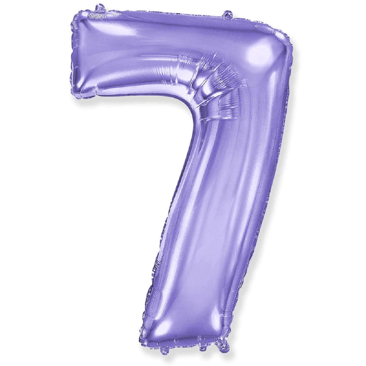 Giant 42" Pastel Lilac Purple Number Balloon | Frozen Birthday Lavender Mylar Number Balloons | Light Purple Number One Foil Balloon