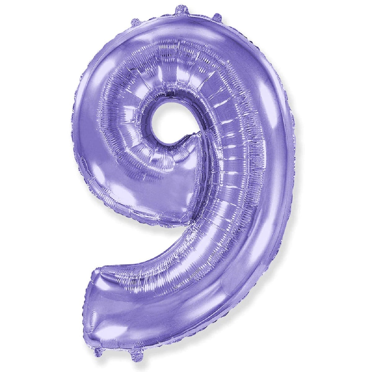 Giant 42" Pastel Lilac Purple Number Balloon | Frozen Birthday Lavender Mylar Number Balloons | Light Purple Number One Foil Balloon