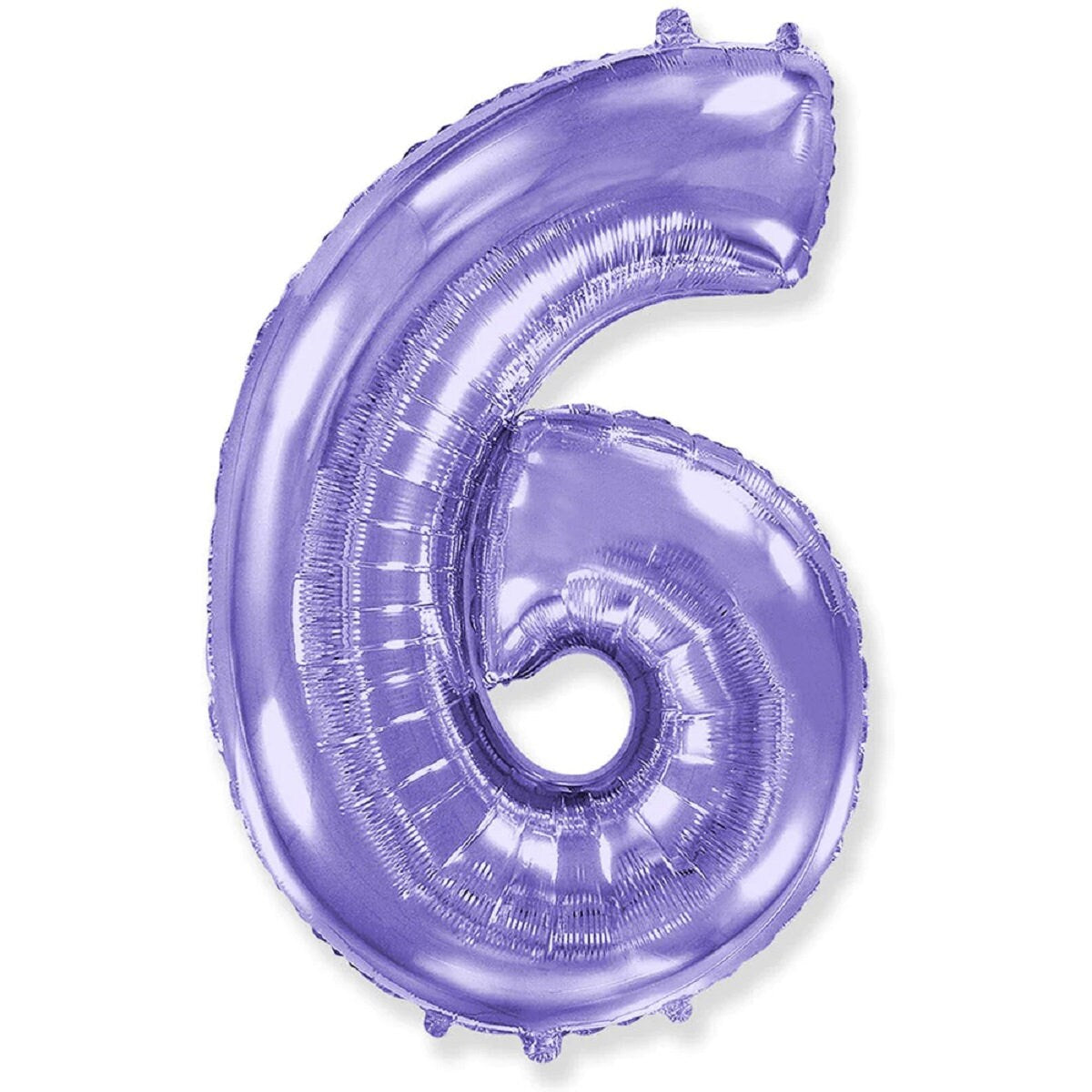 Giant 42" Pastel Lilac Purple Number Balloon | Frozen Birthday Lavender Mylar Number Balloons | Light Purple Number One Foil Balloon