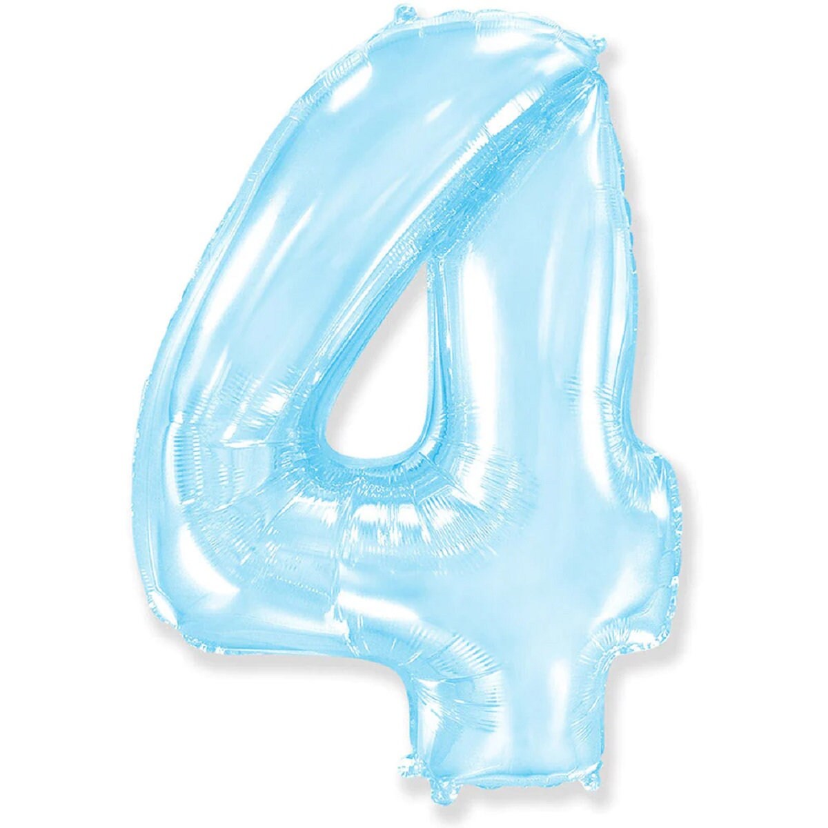 Jumbo Pastel Blue Number Balloons | Pearl Blue Mylar Number Balloons | 42" Inch Balloons | Frozen Birthday Balloon | Winter Wonderland