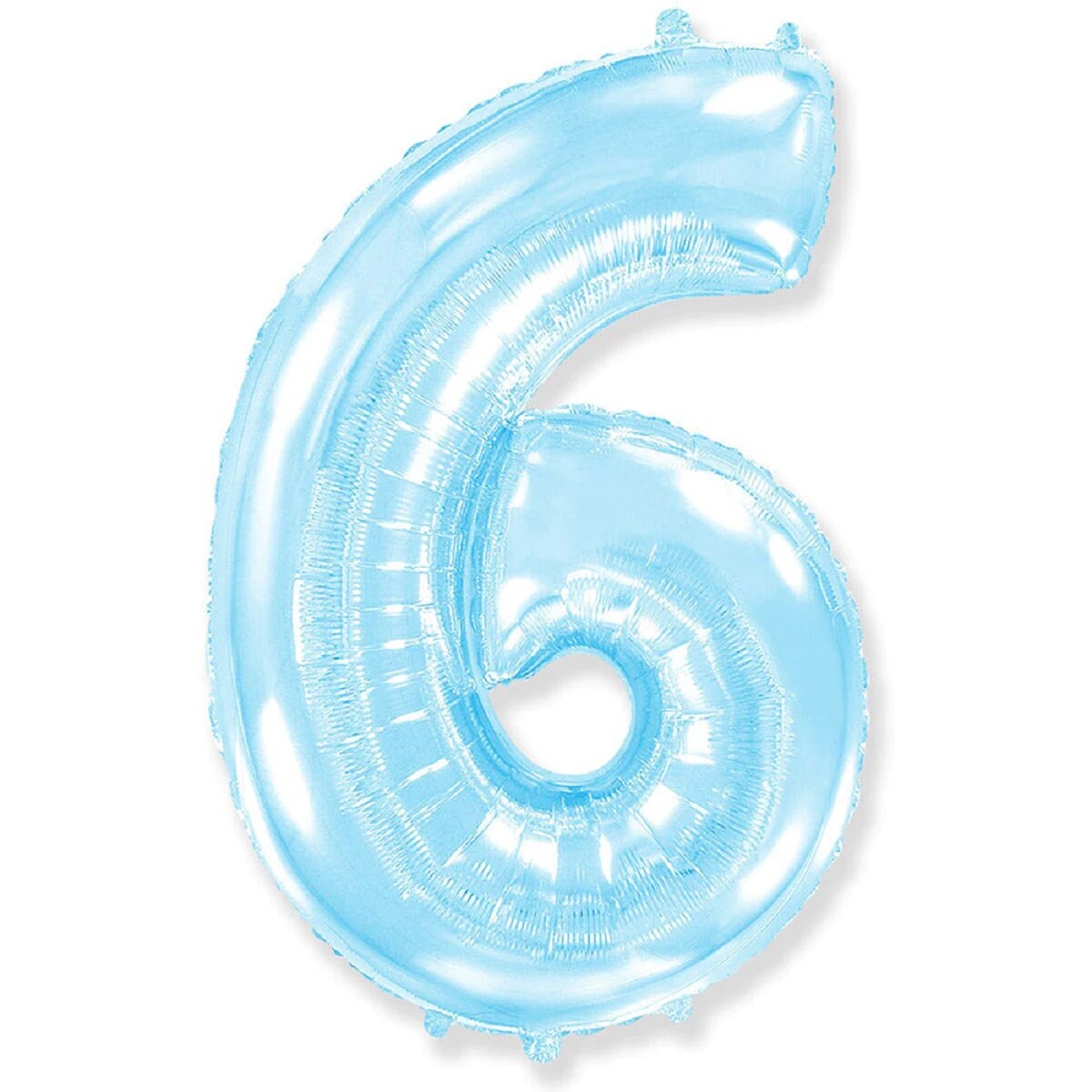 Jumbo Pastel Blue Number Balloons | Pearl Blue Mylar Number Balloons | 42" Inch Balloons | Frozen Birthday Balloon | Winter Wonderland