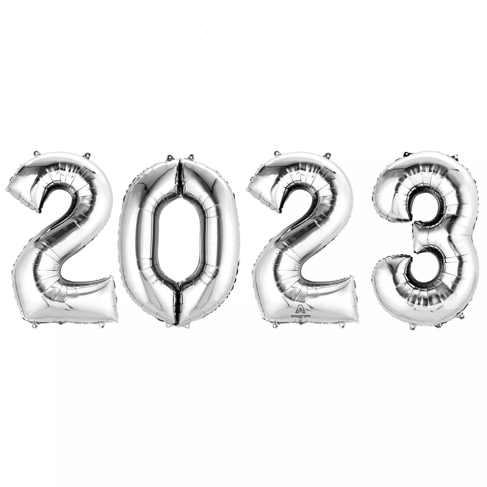 2023 Graduation Giant Number Foil Balloons | Graduation 2023 Number Balloons | Graduation Balloons | 2023 Number Bunch | Graduation Party