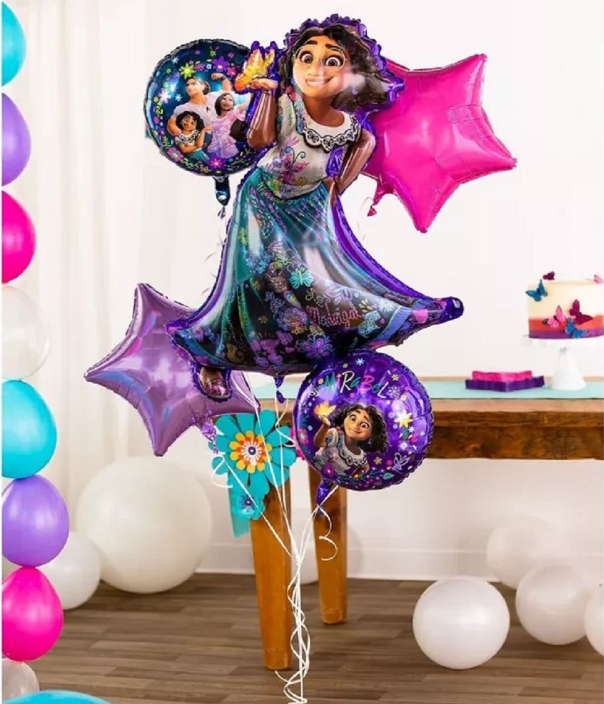 Encanto Balloons | Encanto Balloon Bouquet | Encanto Helium Balloons | Encanto Party Decorations | Encanto party supplies | Encanto Balloon