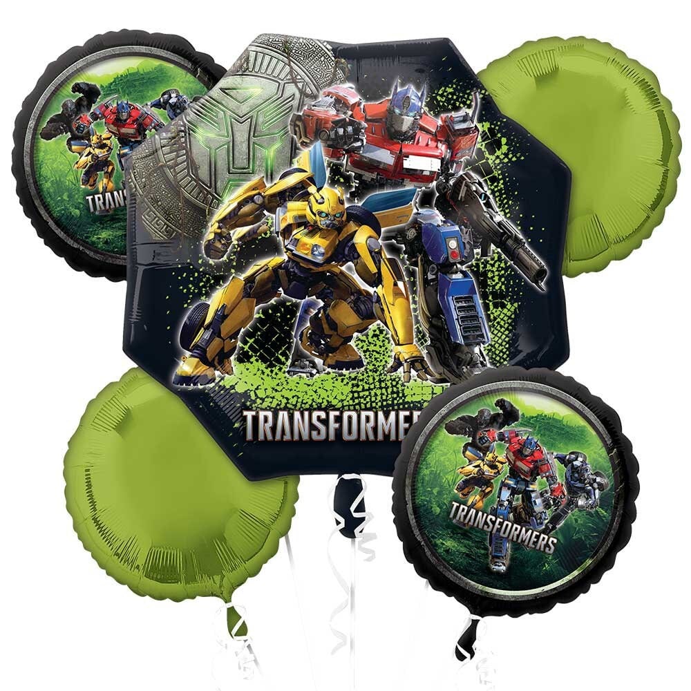 Transformers Balloons | Transformers Helium Balloons | Transformers themed birthday party | Transformers Foil Balloon Bouquet | Transformers