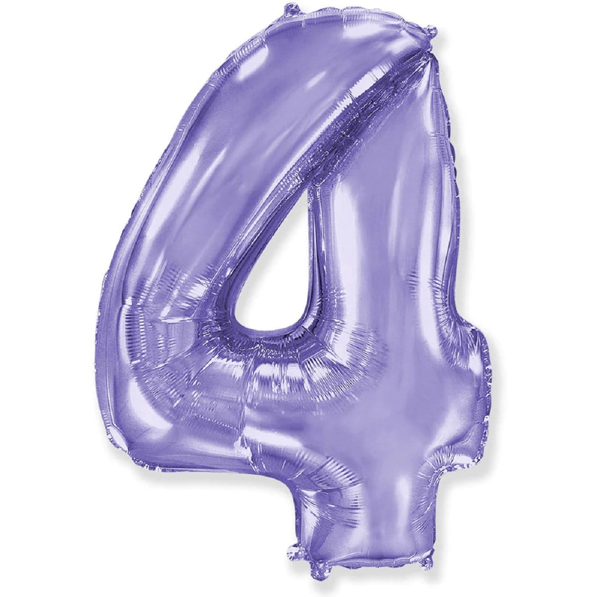 Giant 42" Pastel Lilac Purple Number Balloon | Frozen Birthday Lavender Mylar Number Balloons | Light Purple Number One Foil Balloon