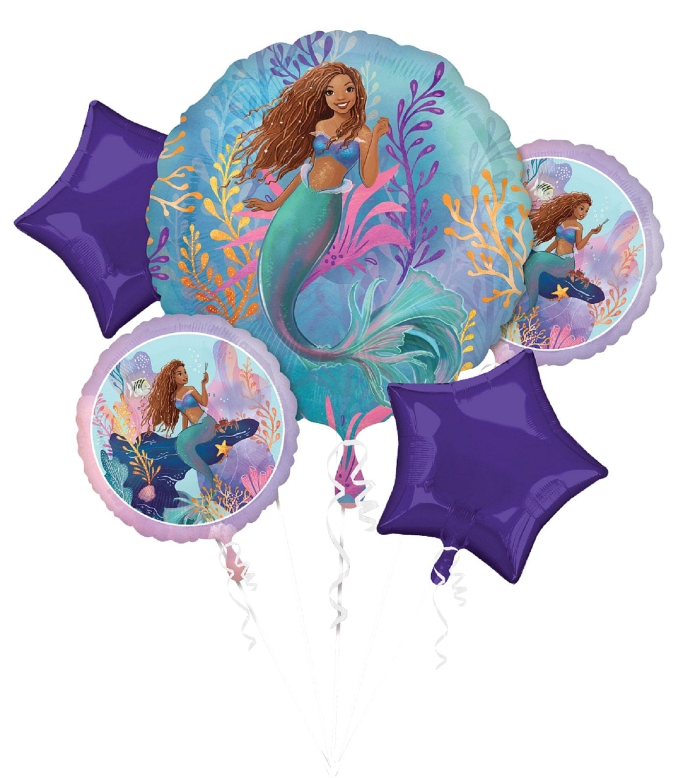 Little Mermaid Balloon | Little Mermaid Helium Balloons | Little Mermaid | Ariel | Under the Sea Party | Under the Sea Birthday | Mermaid