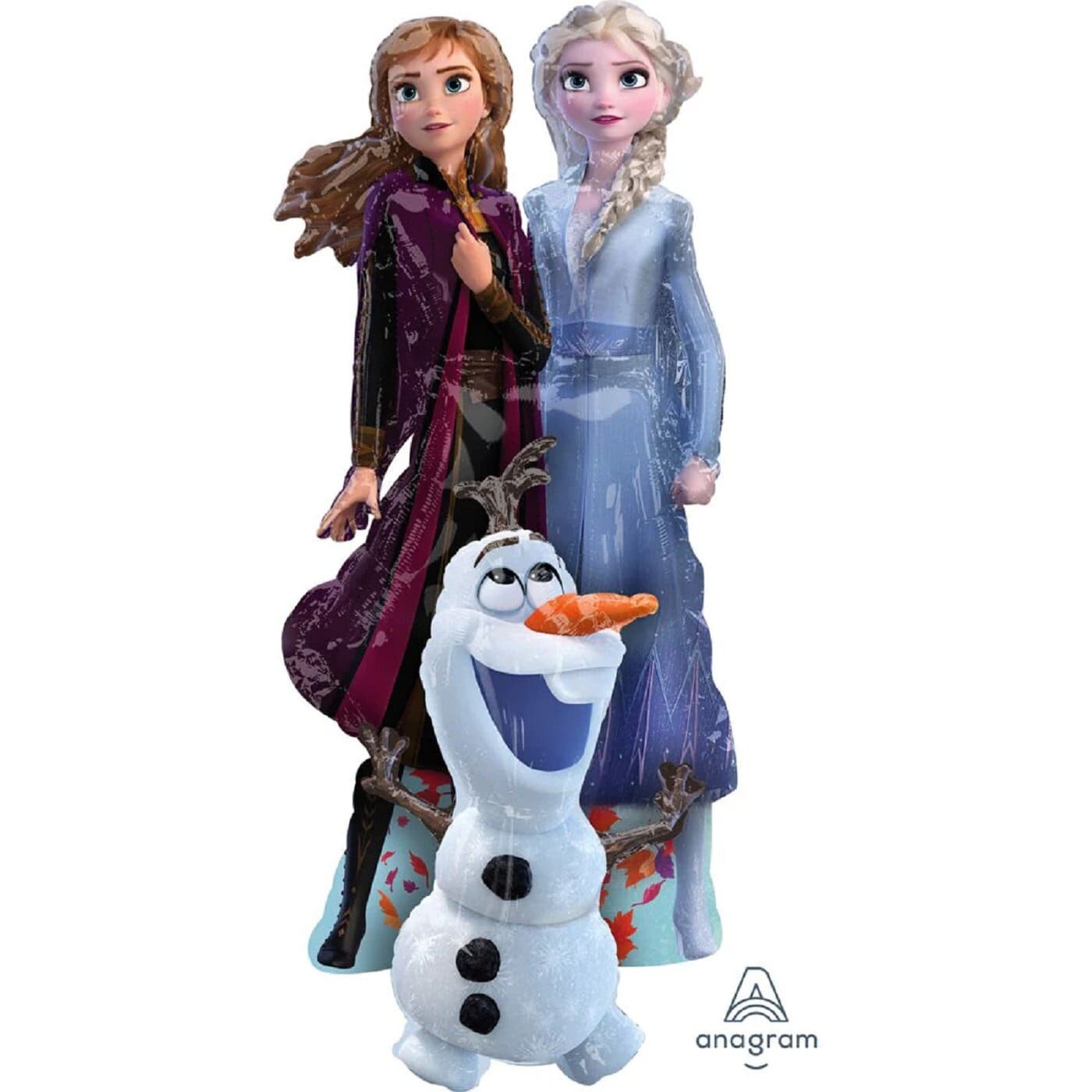 Frozen 2 Elsa & Anna AIRWALKER | Giant Gliding Frozen 2 Balloon | Frozen balloon 58in | Frozen | Disney Frozen Birthday | Elsa | Anna | Olaf