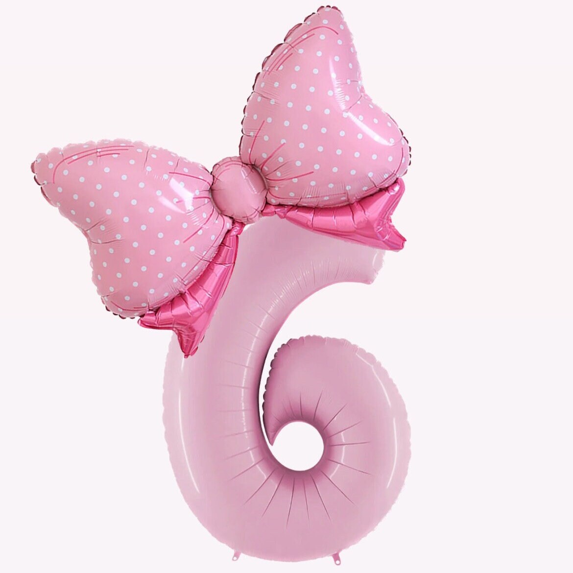 Pink Bow Balloons | Polka Dot Bow Balloon | Jumbo Bow Helium Balloon | Birthday Minnie Balloons | Barbie Birthday | Girls Pink Birthday