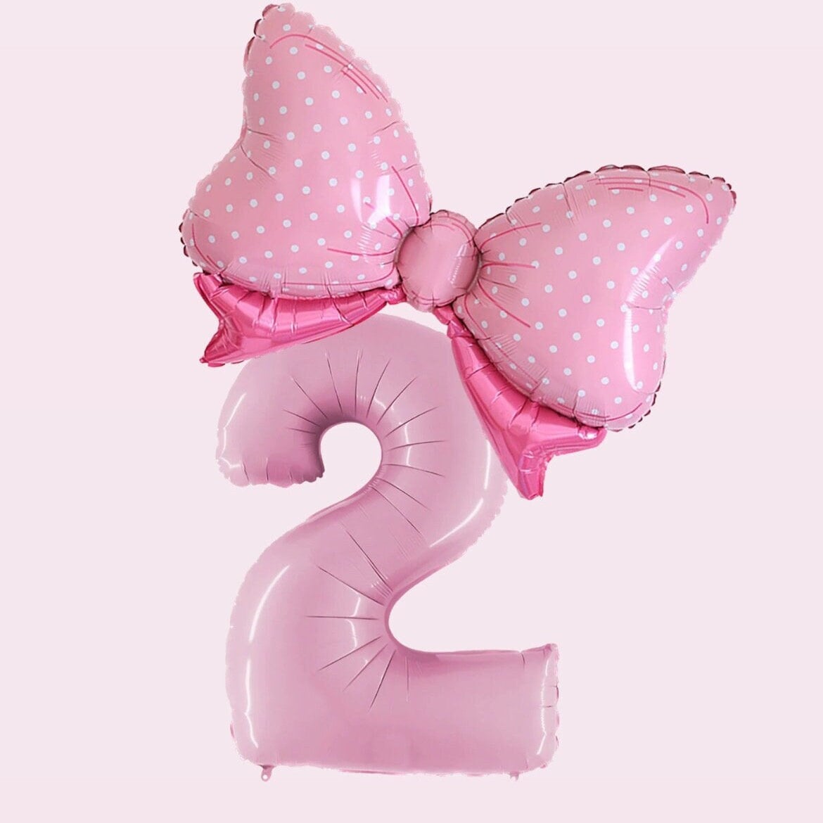 Pink Bow Balloons | Polka Dot Bow Balloon | Jumbo Bow Helium Balloon | Birthday Minnie Balloons | Barbie Birthday | Girls Pink Birthday