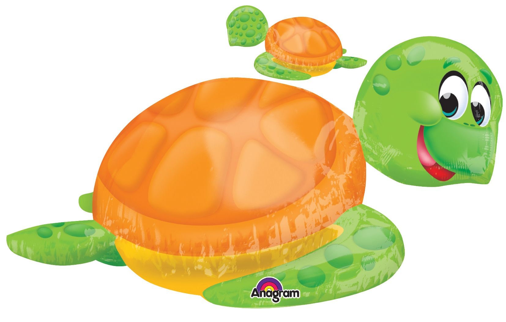 Clownfish Balloon 34" | Nemo Balloon | Sea Friends Balloon | Under the Sea Birthday supplies and decorations | Ocean party decorations | Sea