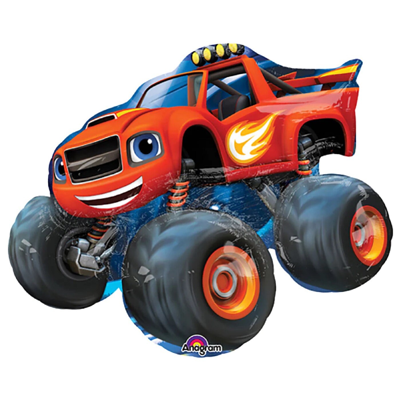 Blaze Balloons | 34 inch BLAZE SHAPE SUPERSHAPE | Blaze and the monster machines | Blaze birthday | Blaze party decorations and supplies