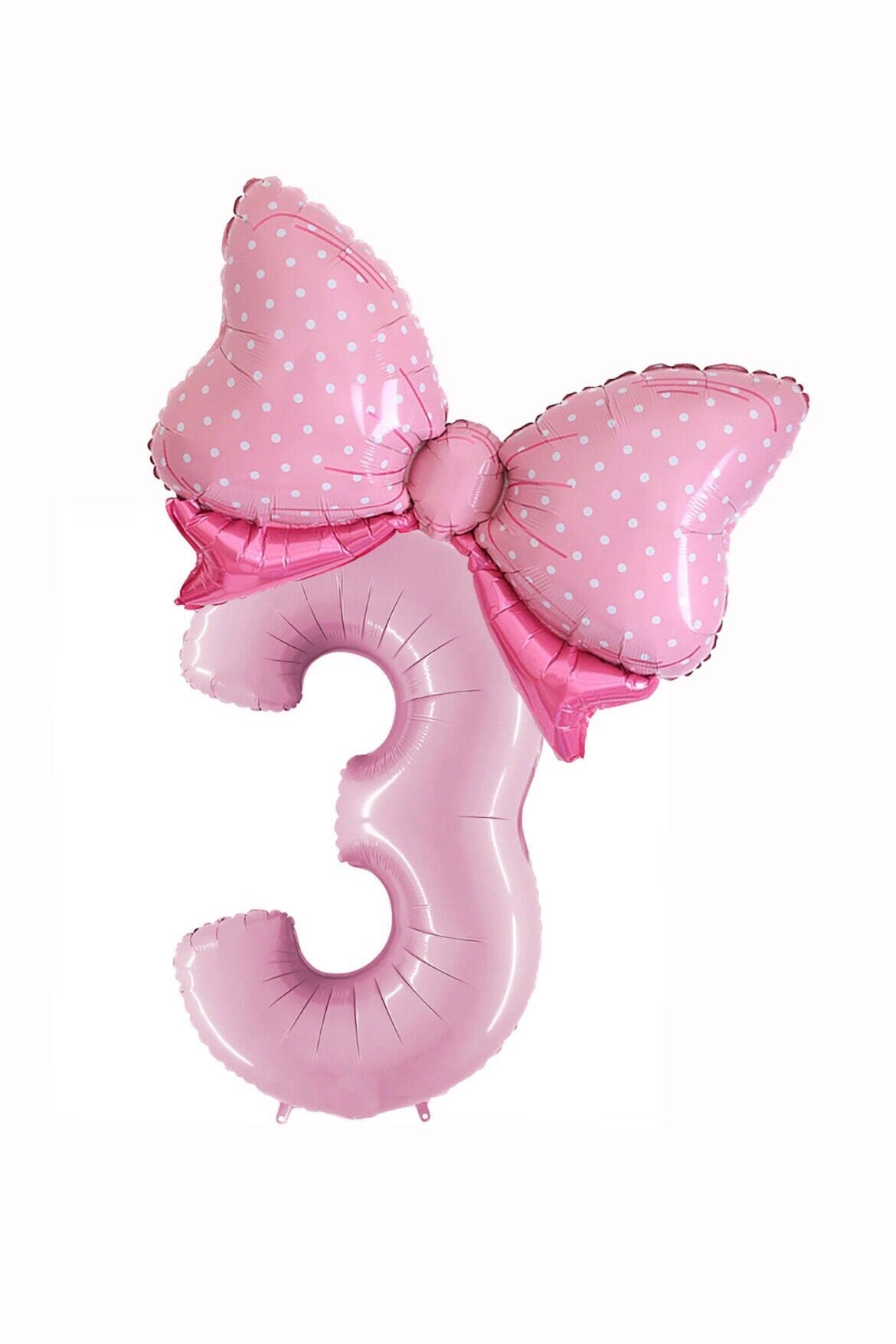 Pink Bow Balloons | Polka Dot Bow Balloon | Jumbo Bow Helium Balloon | Birthday Minnie Balloons | Barbie Birthday | Girls Pink Birthday