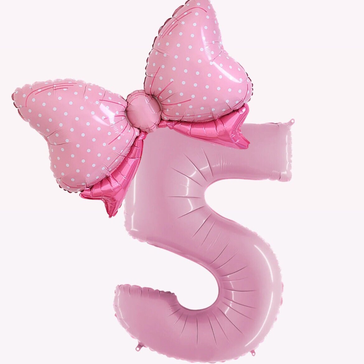 Pink Bow Balloons | Polka Dot Bow Balloon | Jumbo Bow Helium Balloon | Birthday Minnie Balloons | Barbie Birthday | Girls Pink Birthday