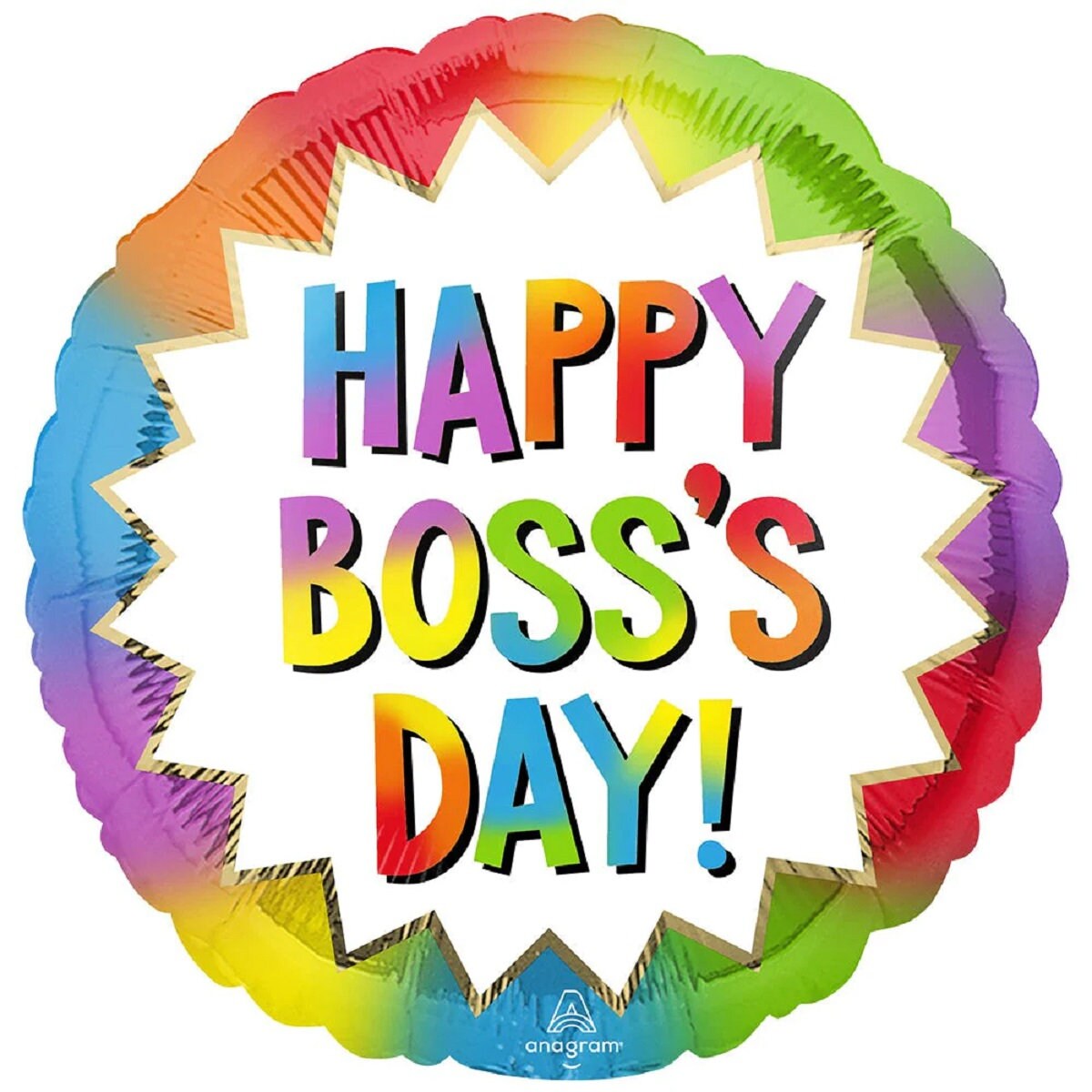 Happy Boss's Day Foil Balloon | Wonder Woman Balloon | Boss's Day Balloons | Boss's day supplies and decorations | Boss's Day Gifts