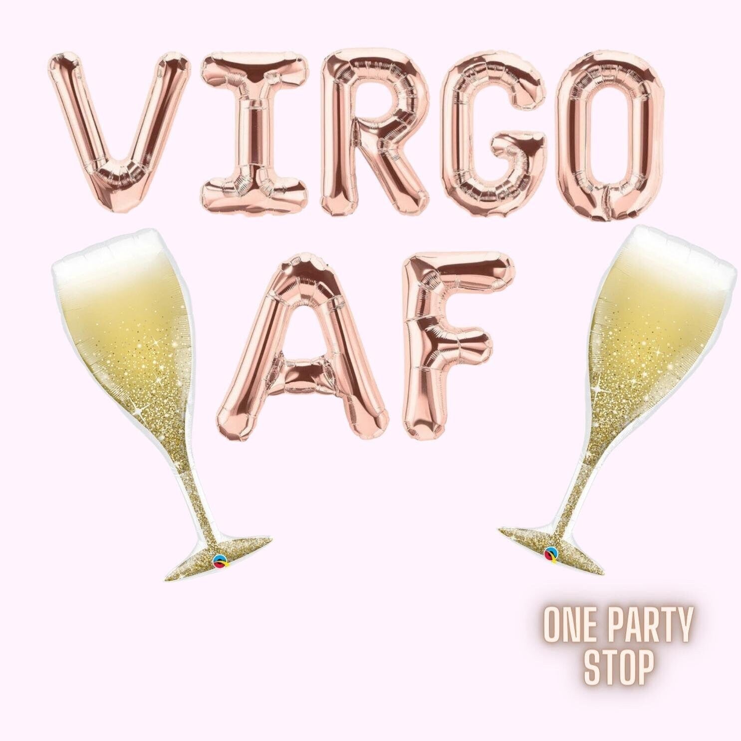 Virgo Season Birthday Party Balloon Banner | Zodiac Virgo | Horoscope | Astrology Bday Party Decorations | Birthday decor | Birthday Balloon