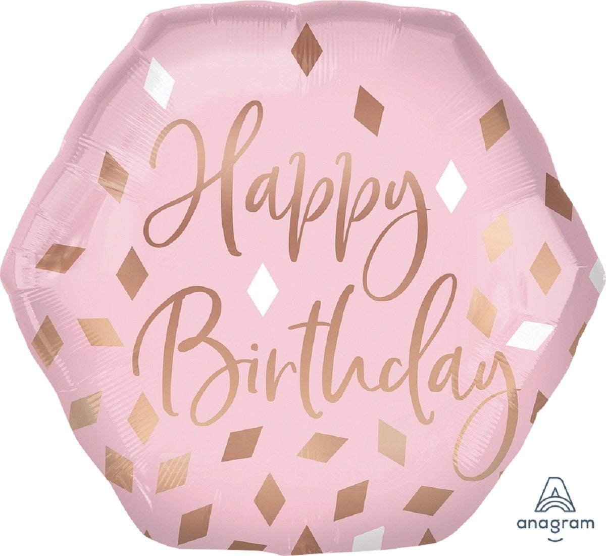 Dirty 30 Rose Gold Balloons | Dirty 40 | Dirty 50 | Dirty 80 | Blush Birthday Balloon Bouquet | Birthday Balloons | Large Gold Rose Numbers