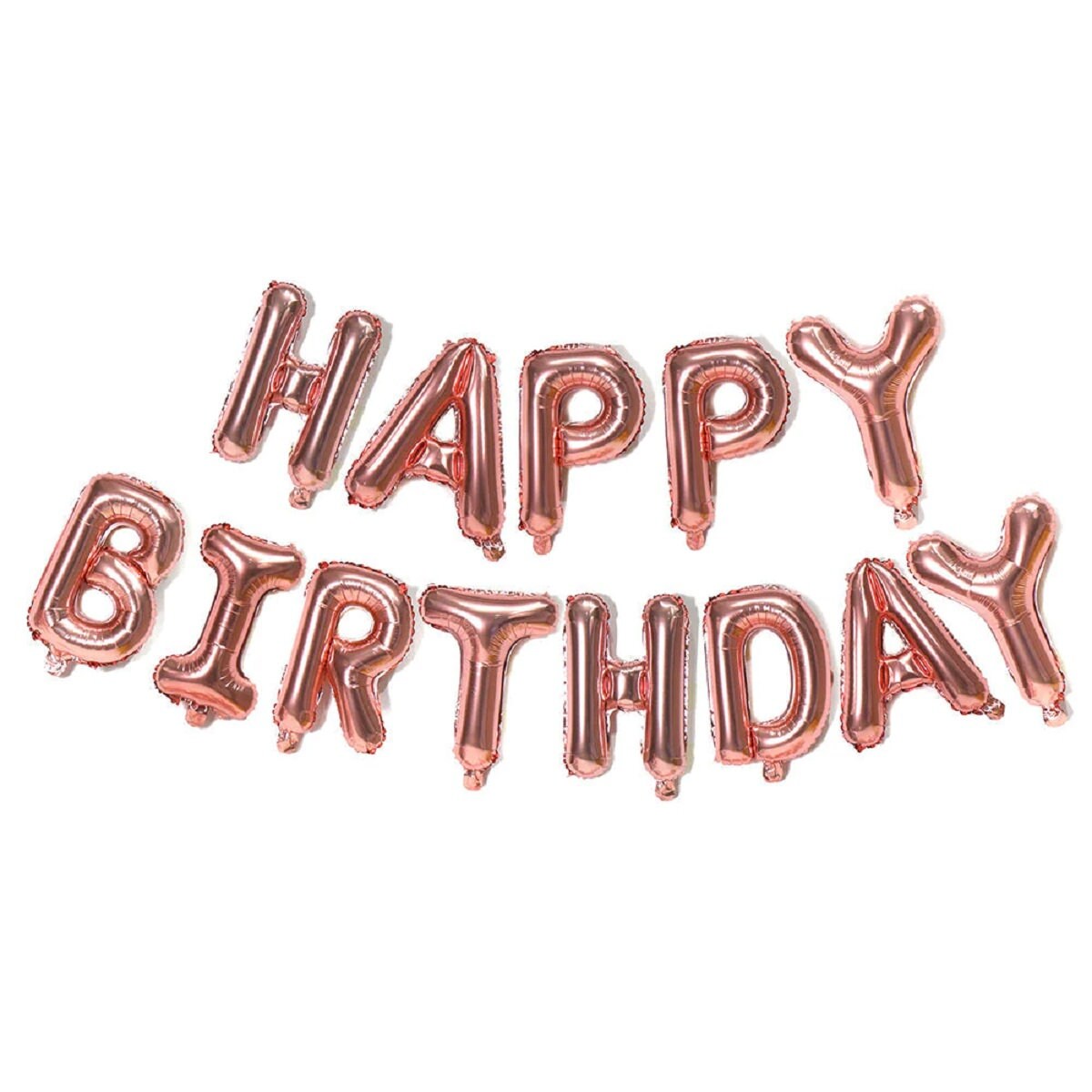 Sweet 16 Rose Gold Balloons | Sweet 15 | Sweet 18 | Blush Birthday Balloon Bouquet | Happy Birthday Balloons | Large Gold Rose Numbers
