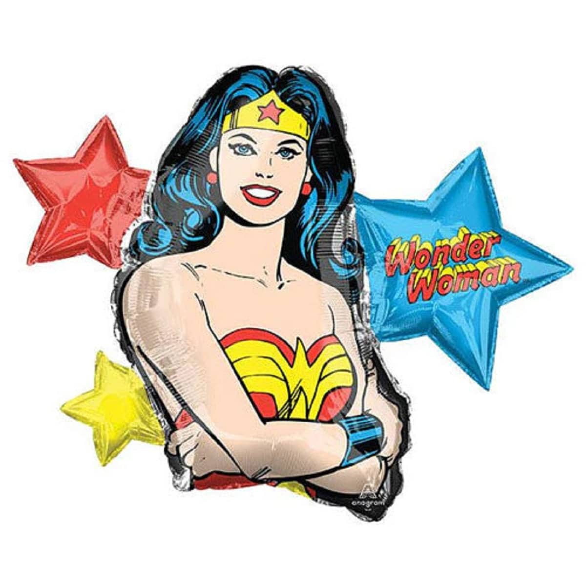 Happy Boss's Day Foil Balloon | Wonder Woman Balloon | Boss's Day Balloons | Boss's day supplies and decorations | Boss's Day Gifts