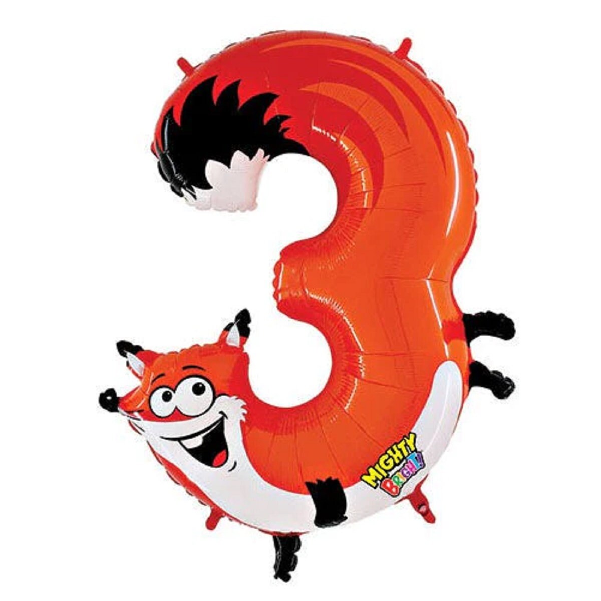 Zooloon Number Balloon, 40" | Animal Balloon | Safari Jungle birthday | Birthday Balloon | Zebra | Dog | Crocodile | Cat | Caterpillar