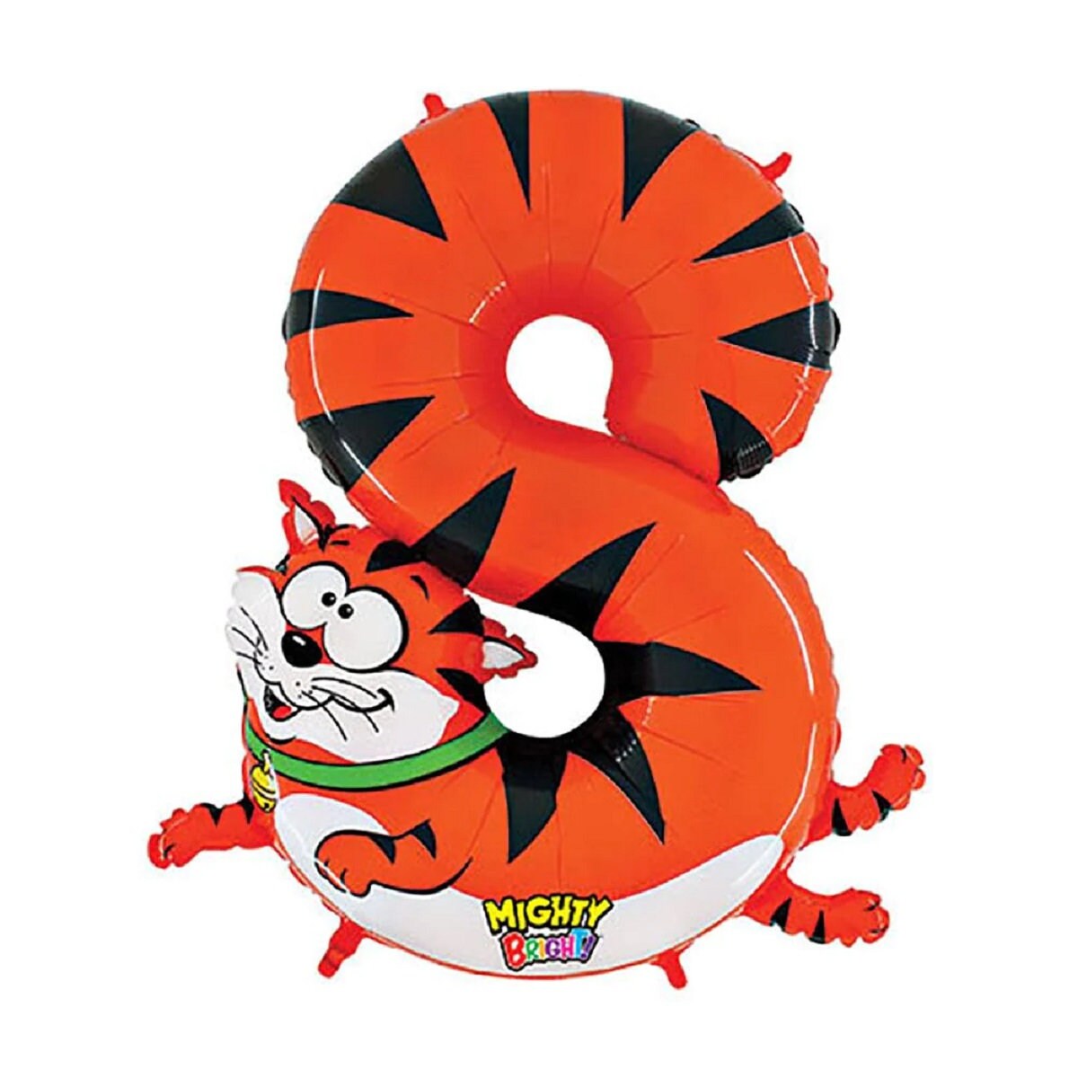 Zooloon Number Balloon, 40" | Animal Balloon | Safari Jungle birthday | Birthday Balloon | Zebra | Dog | Crocodile | Cat | Caterpillar