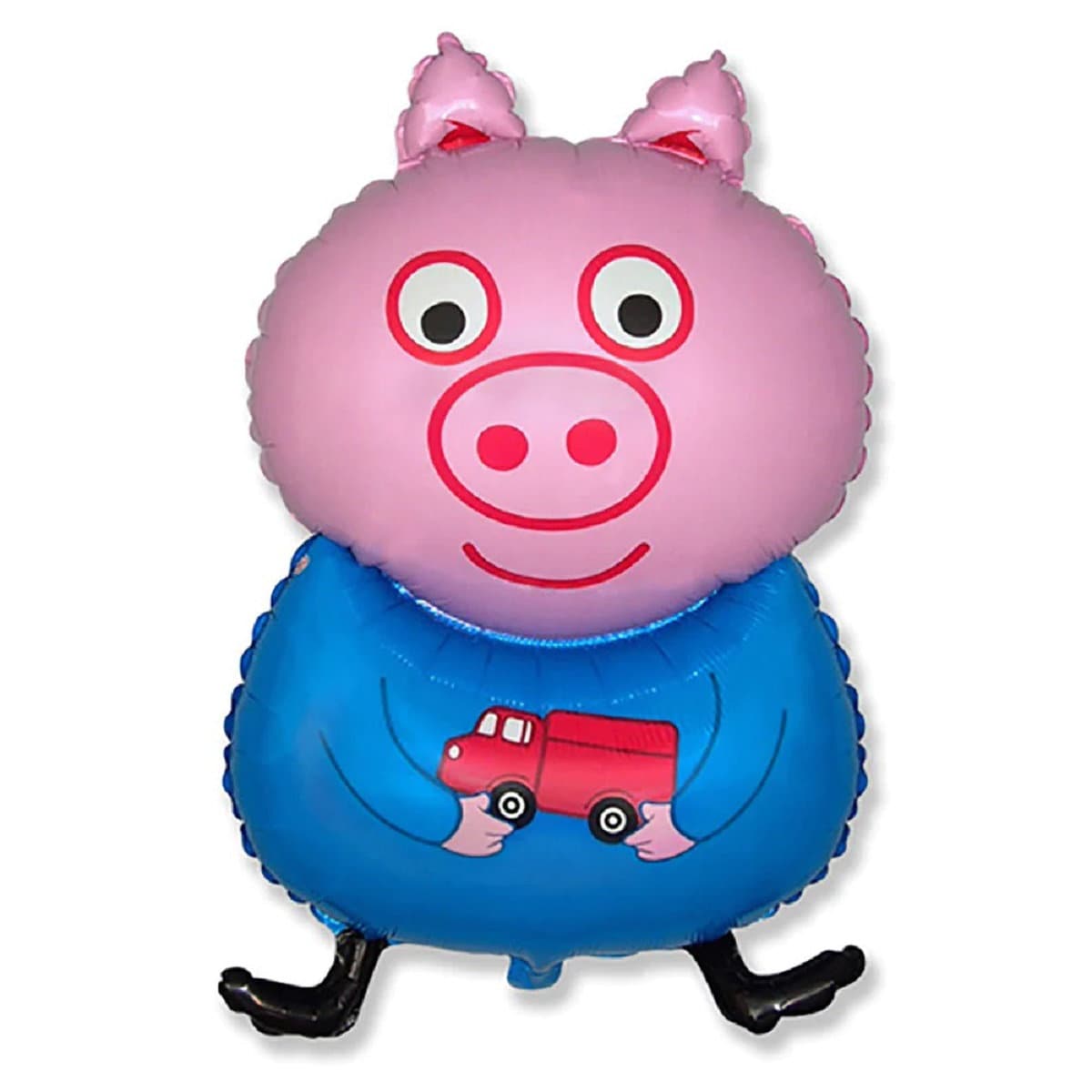 George Pig Balloons Anagram Licensed | 22" Peppa Pig Air-Fill | Peppa Pig Birthday | Peppa Pig Party Decorations | Toddler birthday
