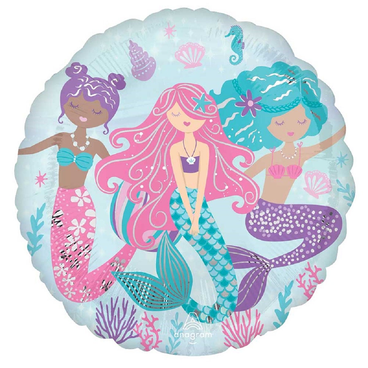 Little Mermaid Balloon Bouquet | Mermaid Balloon | Mermaid Princess | Mermaid Decorations | Mermaid Party supplies | Disney Princess | 4th