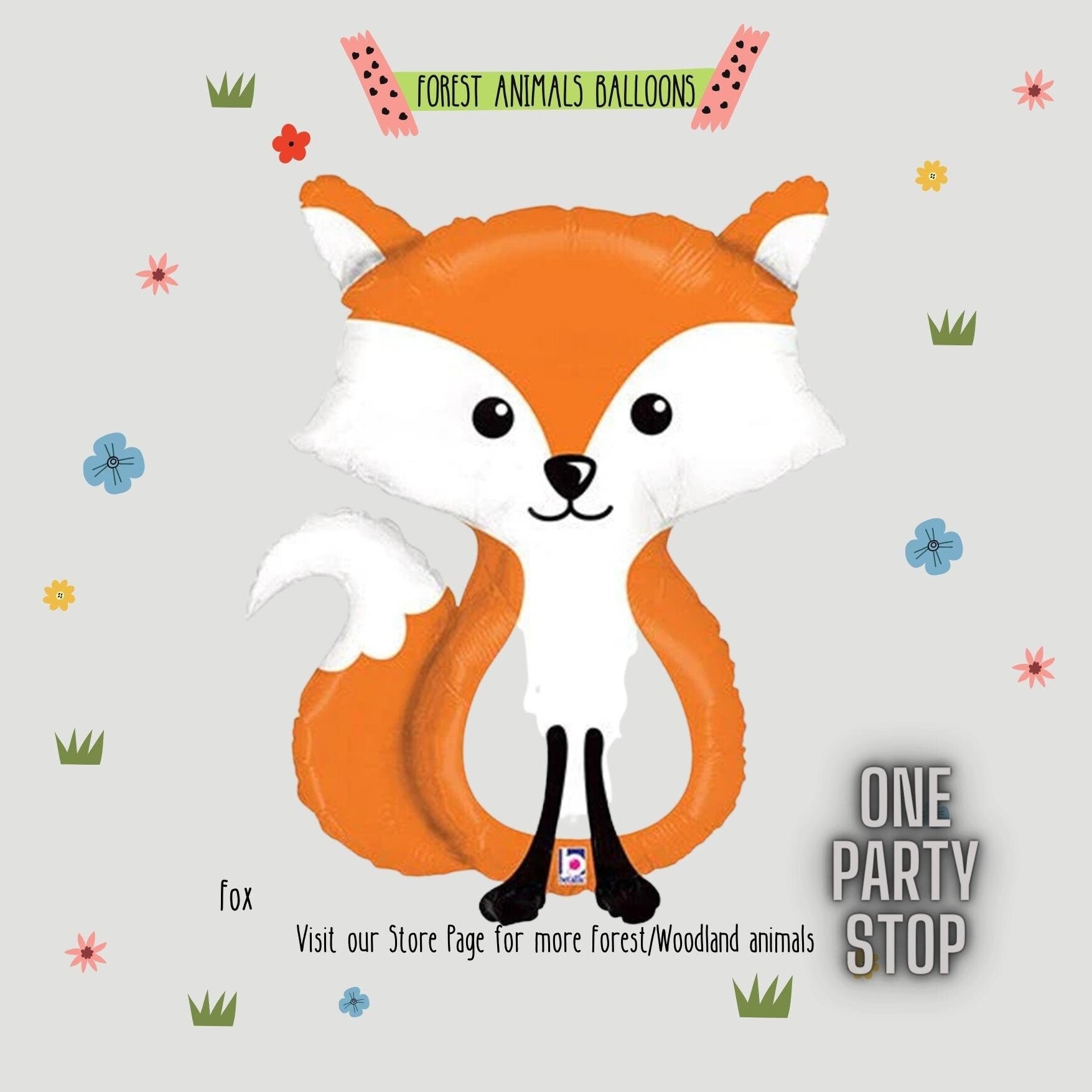 Woodland Animals | Woodland animals balloons | Forest Animals | Woodland Animals baby shower | bear | owl | hedgehog | deer | rabbit