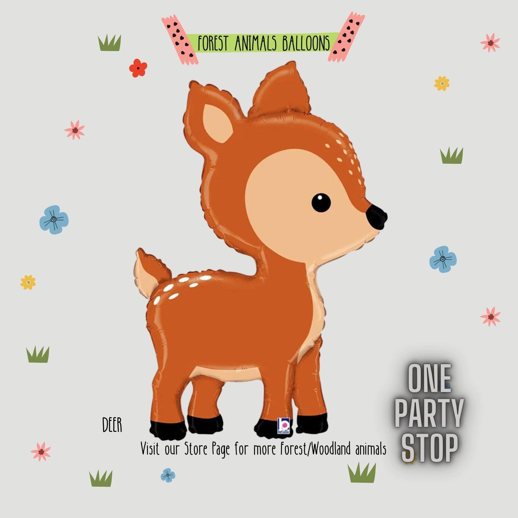Woodland Bear | Woodland animals balloons | Forest Animals | Woodland Animals baby shower | owl | hedgehog | deer | rabbit | Wild Animals