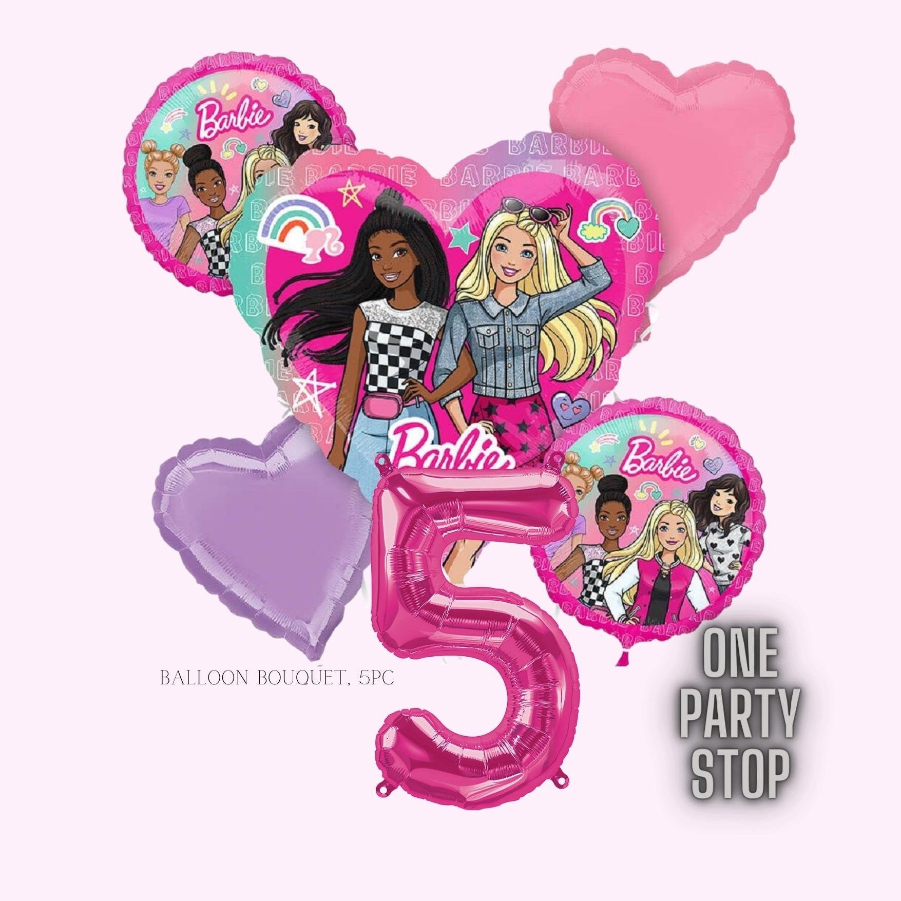 Barbie Dream Together Balloon, Anagram Licensed | Kids Barbie Barbie Balloon | Barbie Decorations | Barbie Party supplies | Barbie banner